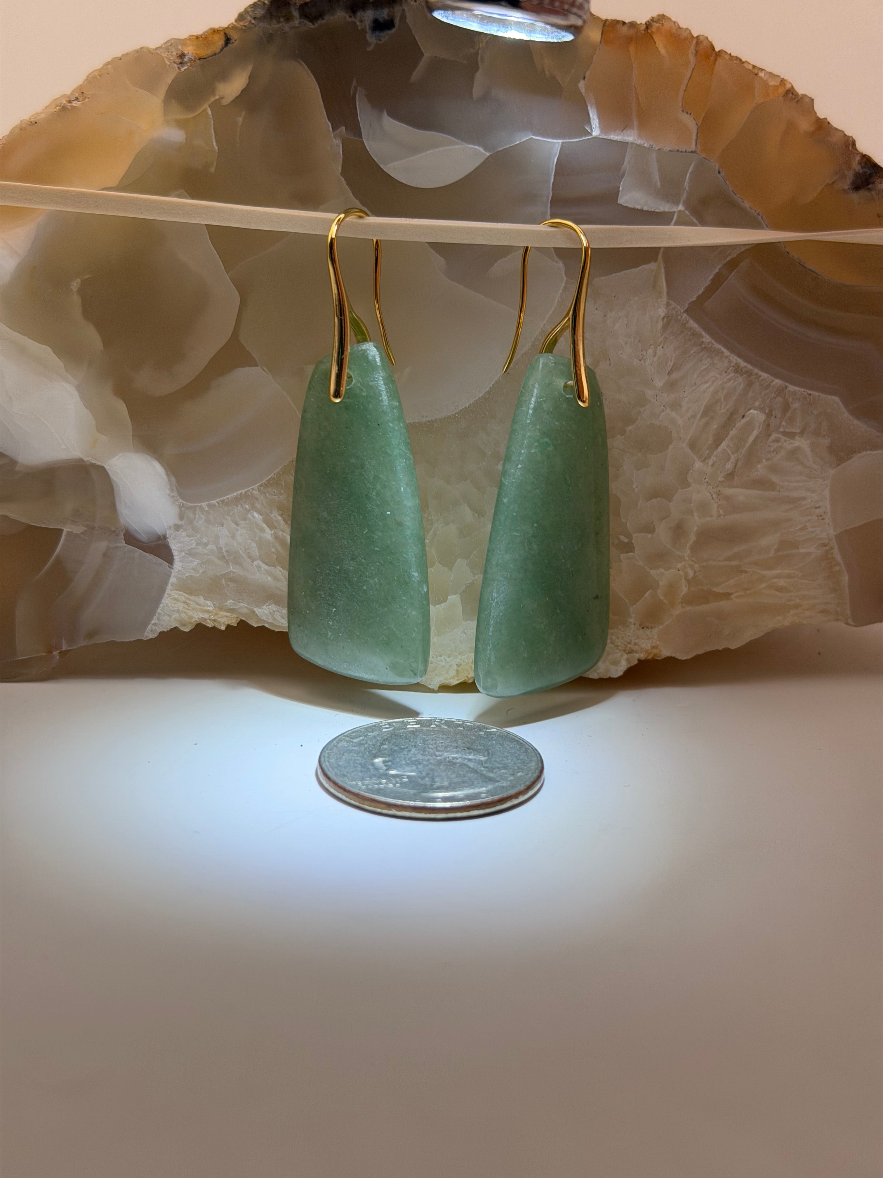 Guatemalan Jade Earrings