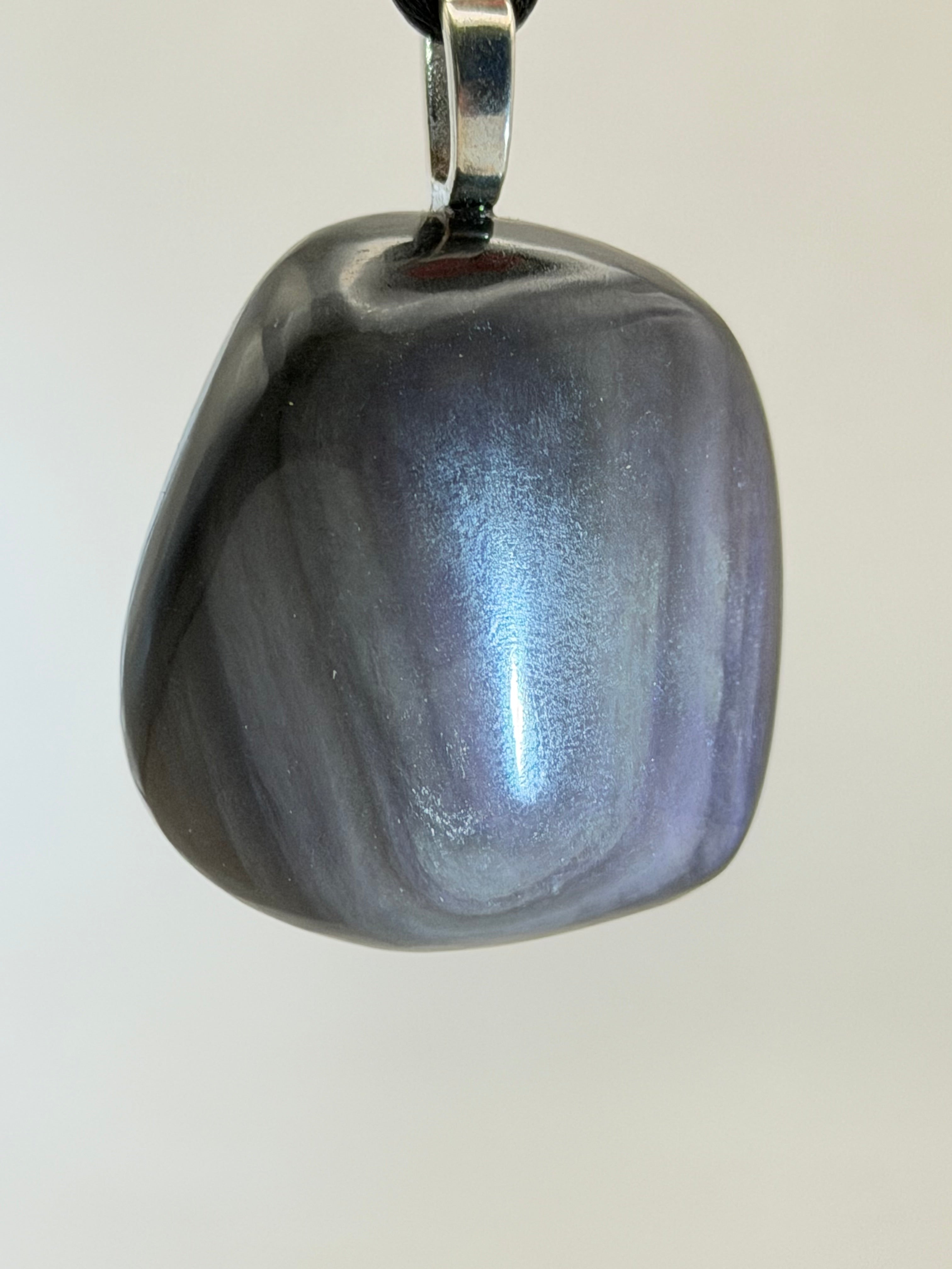 Purple Obsidian Pendant