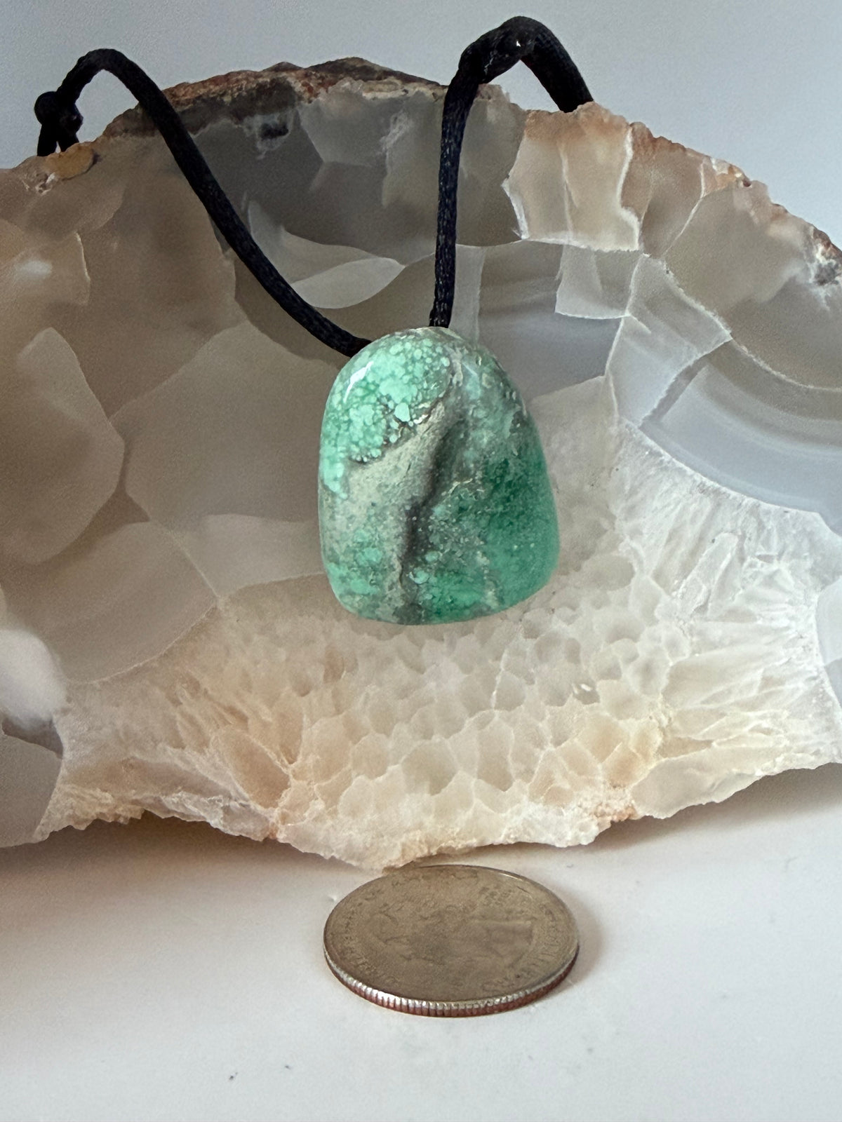 Lucin Varascite Pendant