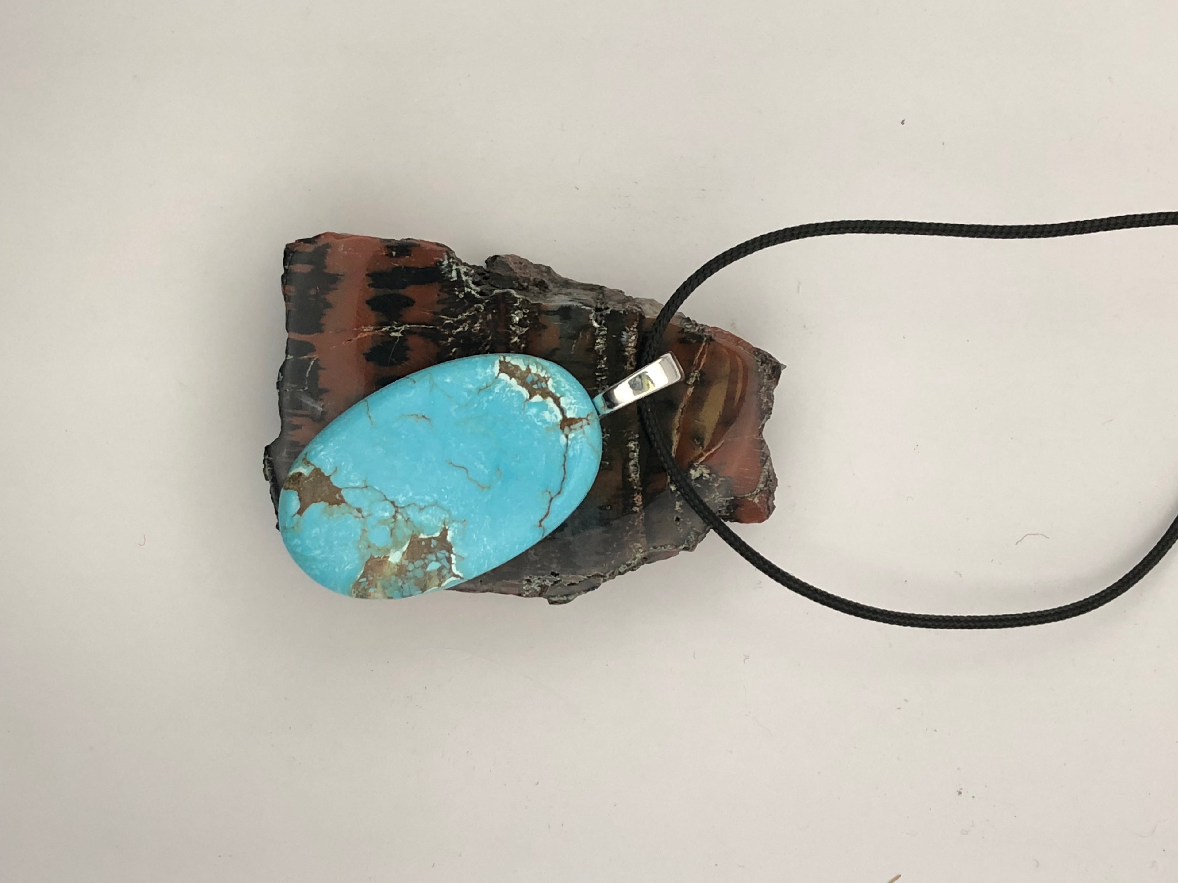 Solid Turquoise Pendant