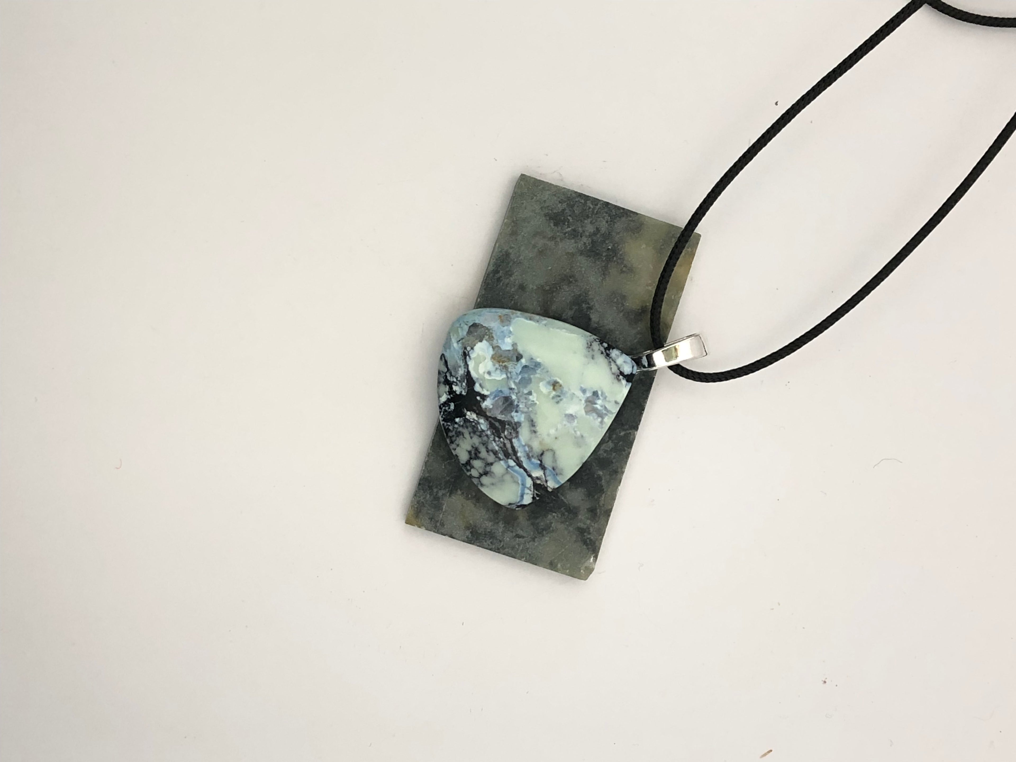 Lavender Turquoise Pendant